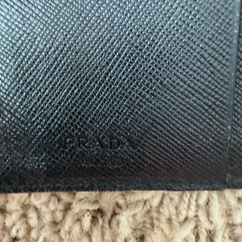 Prada Black Nylon Vintage Wallet - Picture 5 of 7